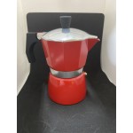 Coffee Culture Coffee Maker 3 Cup Red